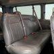 middle row of seats in 2022 Chevrolet Express Passenger