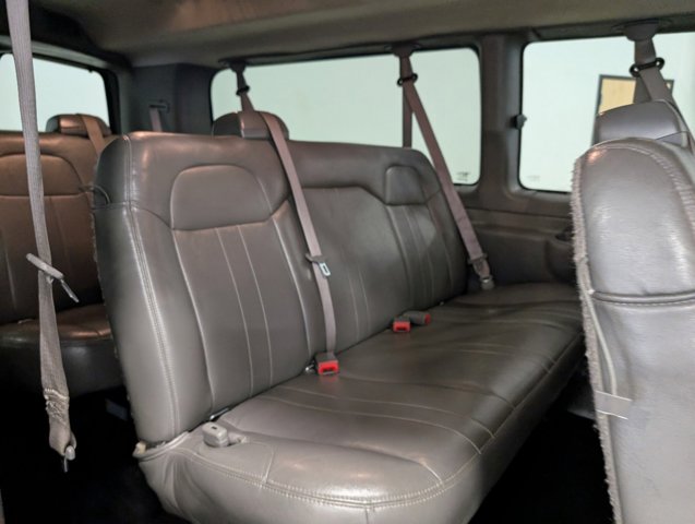 middle row of seats in 2022 Chevrolet Express Passenger