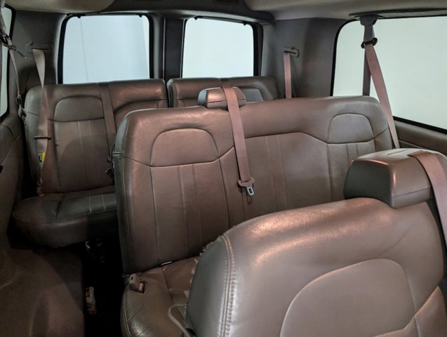 view of row seats in 2022 Chevrolet Express Passenger