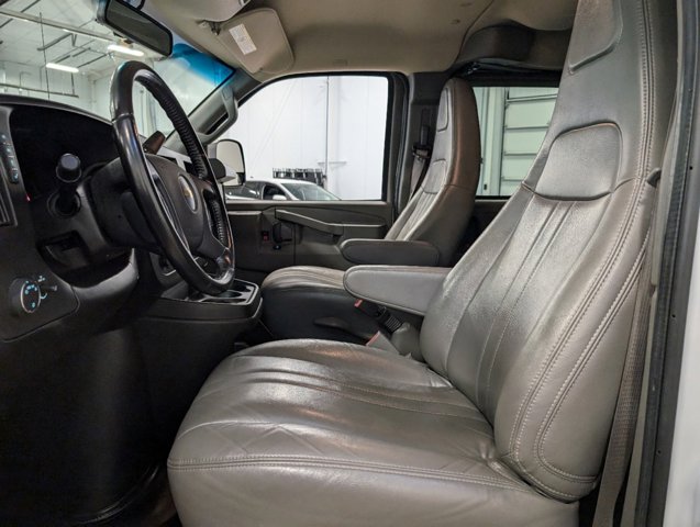 driver's seat of 2022 Chevrolet Express Passenger