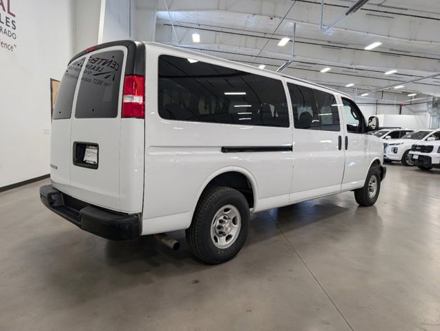 rear passenger side view of 2022 Chevrolet Express Passenger for sale in Fort Collins