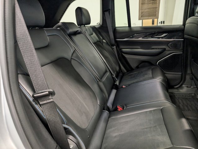 view into 2024 Jeep Grand Cherokee 4xe backseat