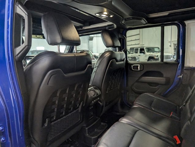 backseat view in 2019 Jeep Wrangler Unlimited