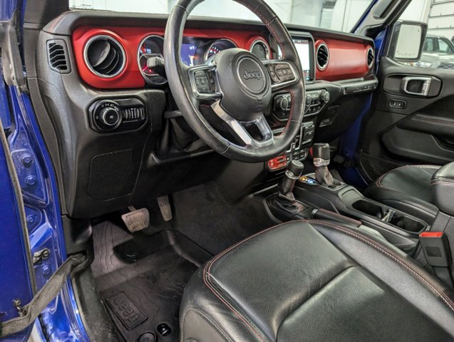 view into drivers seat of 2019 Jeep Wrangler Unlimited