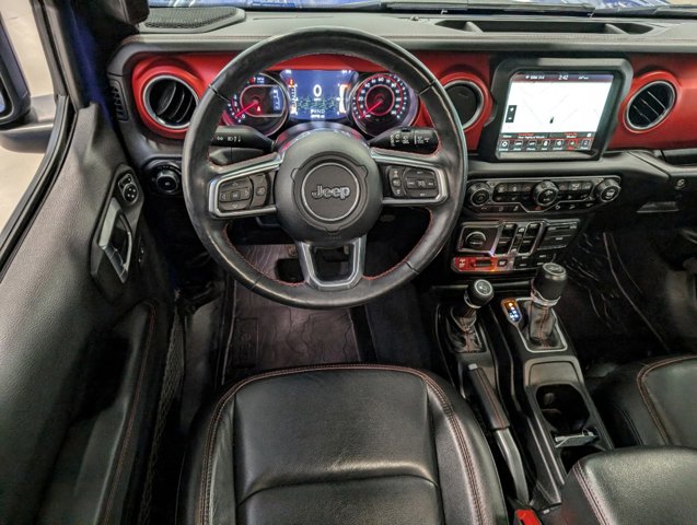 driver's seat view in 2019 Jeep Wrangler Unlimited