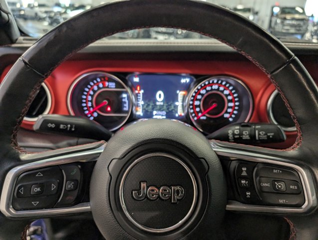 2019 Jeep Wrangler Unlimited steering wheel